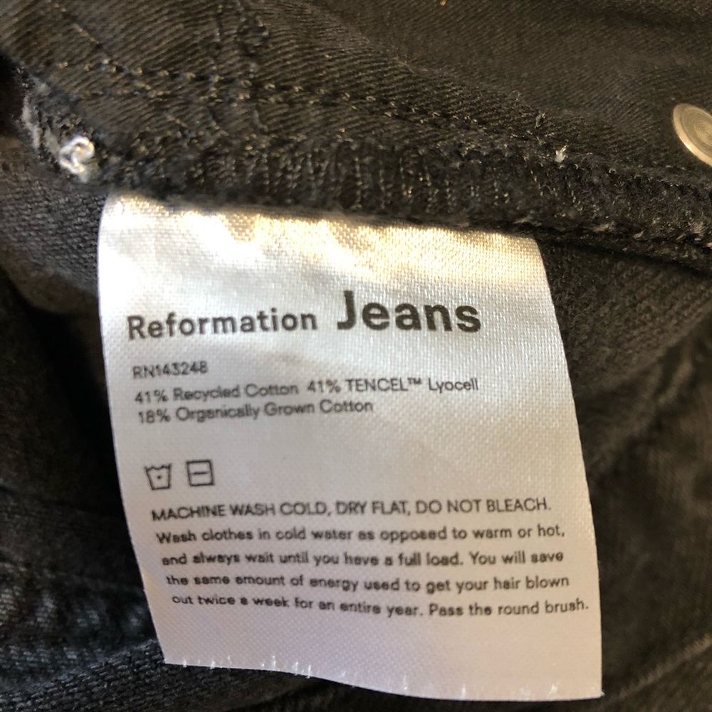 Reformation Everyday Jeans in Seine High Rise - Picture 7 of 8